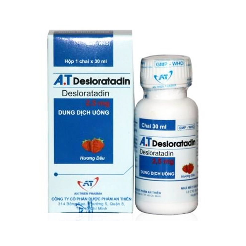 A.T Desloratadin 2.5mg An Thiên (Lọ 30ml)