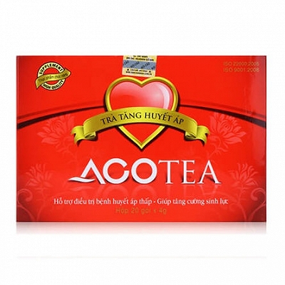 Trà Acotea Tăng Huyết Áp QD-Meliphar (Hộp 20 gói x 4g)