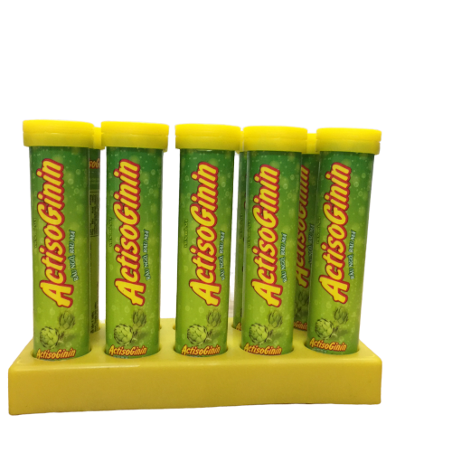 Viên uống ActisoGinin sủi râu ngô rau má Đại UY (Cọc 10 tuýp x 20 viên)