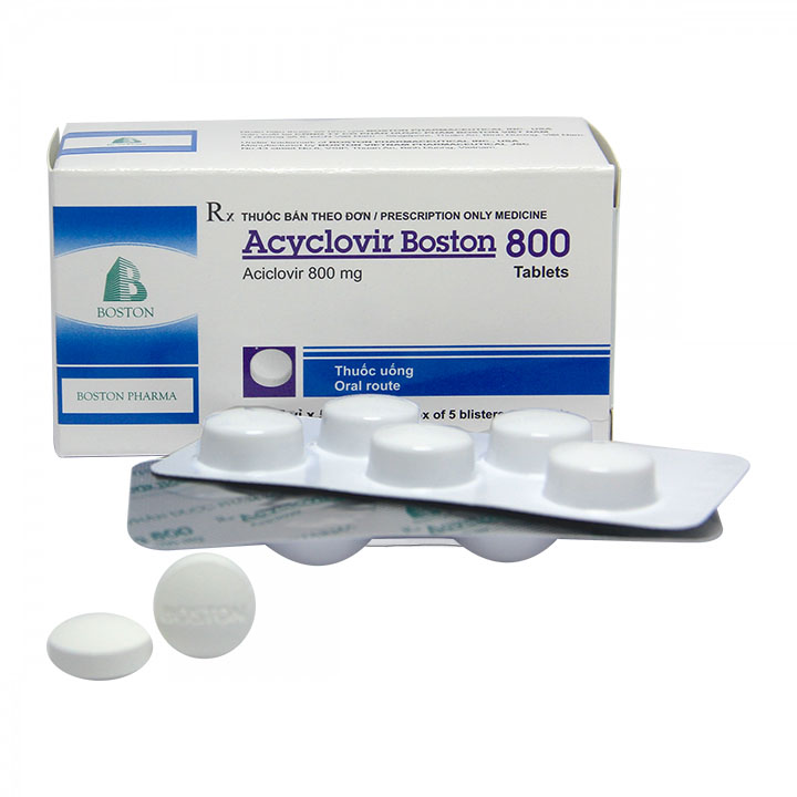Acyclovir 800mg Boston (H/25v)