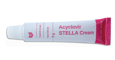 Kem bôi Acyclovir Cream 5% Stella (Tuýp 5g)