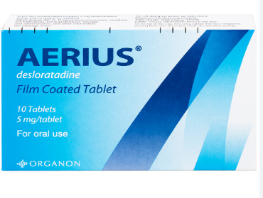 Aerius Desloratadine 5mg MSD (Hộp 10 viên)