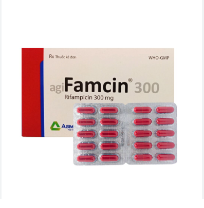 Agifamcin 300 Rifampicin 300mg Agimexpharm (Hộp 100 viên)