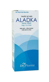 Xịt mũi Aladka DK Pharma (Cọc 10 lọ x 15ml)