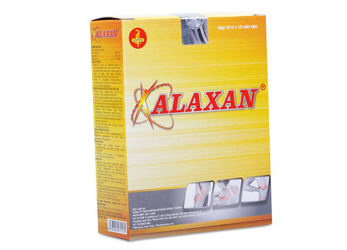 Alaxan paracetamol 325mg United (Hộp 10 vỉ x 10 viên)