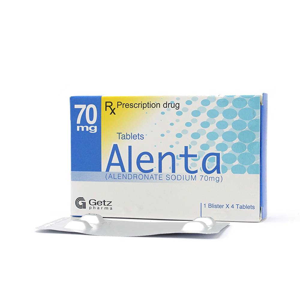 Alenta Alendronate 70mg Getz (Hộp 4 viên)