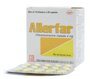 Allerfar 4mg Clorpheniramin Pharmedic (H/200v)