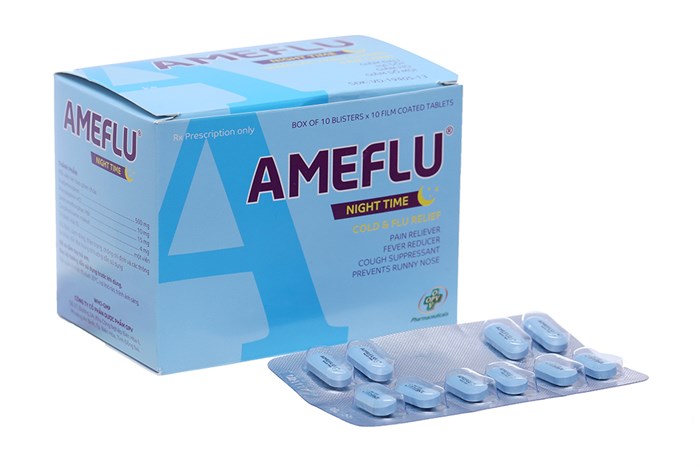 Ameflu Night Time ban ngày OPV (H/100v)
