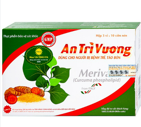 Viên uống An trĩ vương nén Vinh Gia (Hộp 30 viên)