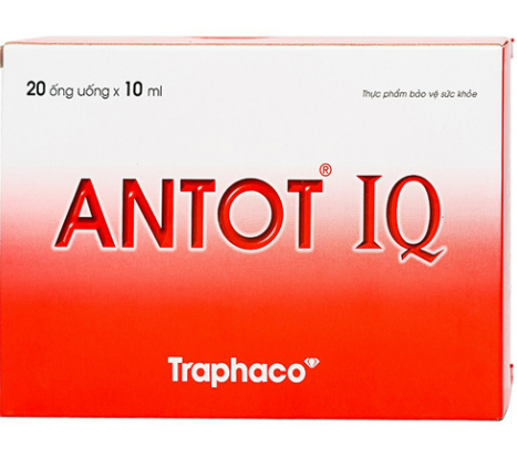 Dung dịch uống Antot IQ Traphaco (Hộp 20 ống x 10ml)