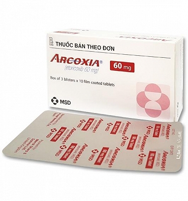 Arcoxia Etoricoxib 60mg MSD (Hộp 30 viên)
