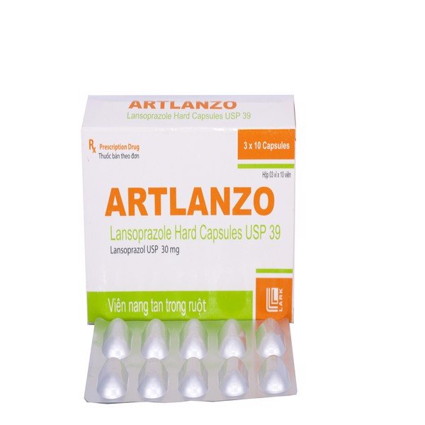 Artlanzo Lansoprazol 30mg Ấn Độ (Hộp 30 viên)