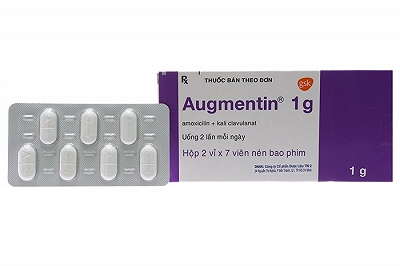 Augmentin 1g GSK (Hộp 14 viên)