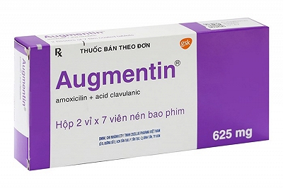 Augmentin 625mg GSK (Hộp 14 viên)