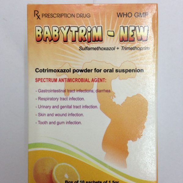 Babytrim New TW1 Pharbaco (Hộp 10 gói x 1.5g)