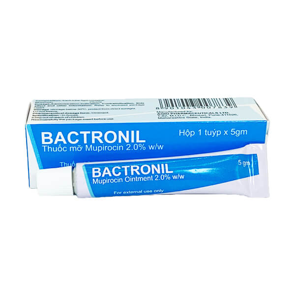 Bactronil Mupirocin 2% Agio Ấn Độ (Tuýp 5g)