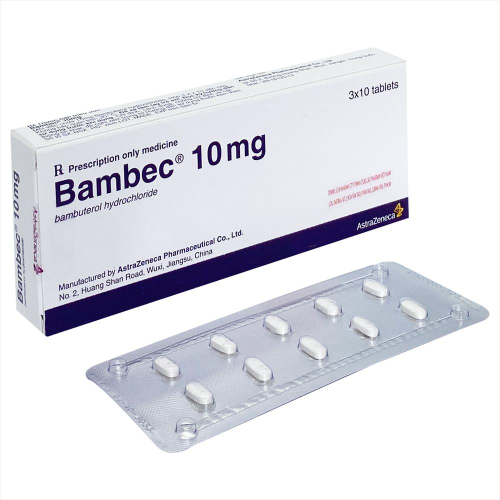 Bambec Bambuterol 10mg Astrazeneca (H/30v)