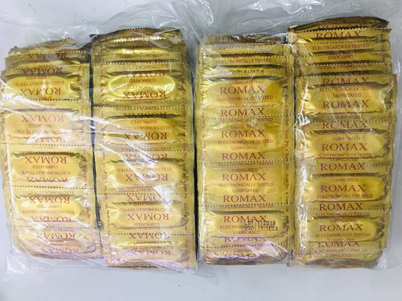 Bao cao su Romax Nhật Bản (Bịch 120 cái)