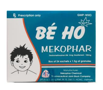 Bé Ho Mekophar (Hộp 24 gói x 1.5g)