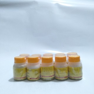 Becberzine berberin Đại Uy (Cọc 10 chai x 80 viên)