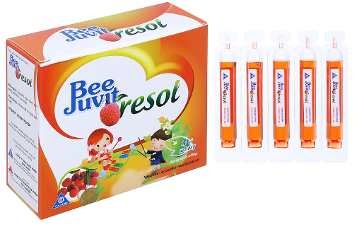 Dung dịch uống BeeJuvit resol oresol CPC1 Hà Nội (Hộp 20 ống x 10ml)