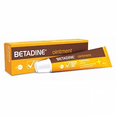 Betadine Ointinent 10% mỡ sát khuẩn Mundipharma (Tuýp 40g)