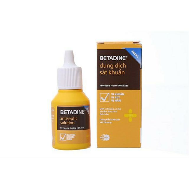 Betadine Sát Khuẩn Mundipharma (Lọ 30ml)