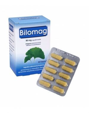 Bilomag Ginkgo Biloba 80mg Natur Produkt Balan (Hộp 60 viên)