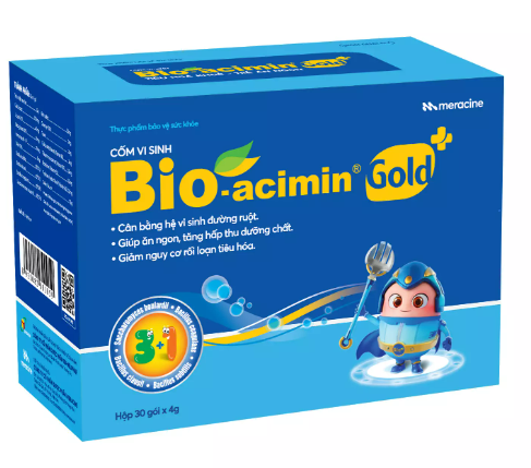 Bio Acimin Gold QD-Meliphar (Hộp 30 gói x 4g)