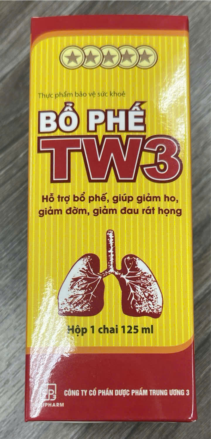 Bổ Phế Tw3 Foripharm (Chai 125ml)