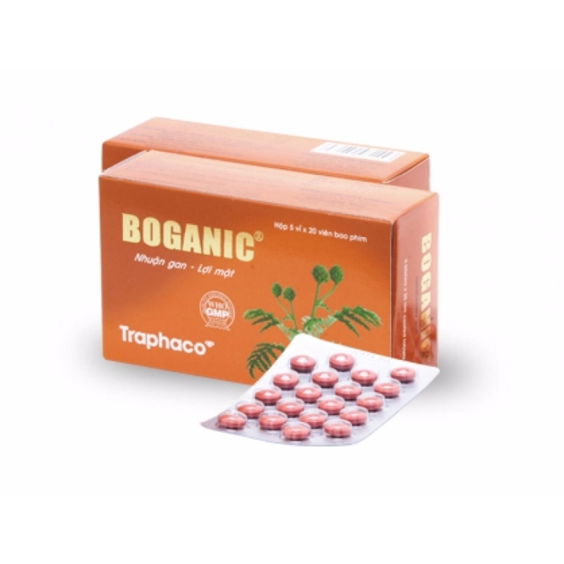 Boganic Bao Đường Traphaco (Hộp 100 viên)