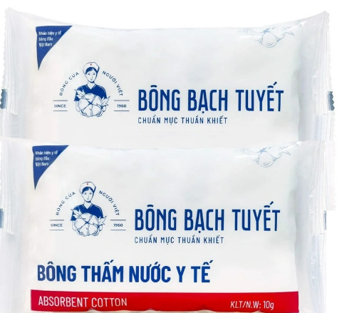 Bông Bạch Tuyết (Bịch 25 gói x 10g)