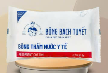 Bông Y Tế Bạch Tuyết 5g (Bịch20gói)