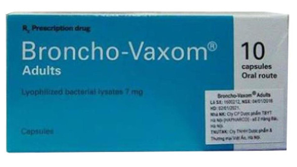 Broncho Vaxom NL 7mg Tăng Đề Kháng Om Pharma (Hộp 10 viên)