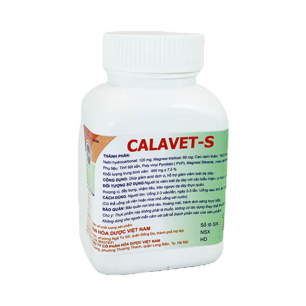 Calavet S Hoá Dược (Lọ/350v)