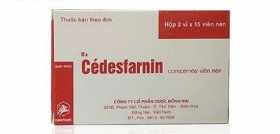 Cedesfarnin 2/0,25mg Đồng Nai (Hộp 30 viên)