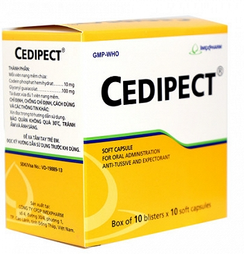 Cedipect Imexpharm (Hộp 100 viên)