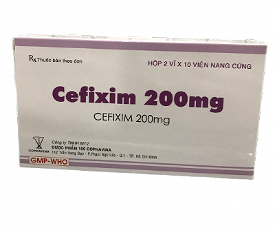 Cefixim 200mg Z150 (Hộp 20 viên)