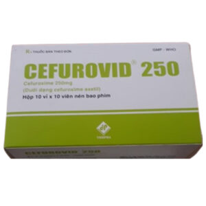 Cefurovid 250 Cefuroxime 250mg Vidipha (Hộp 100 viên)