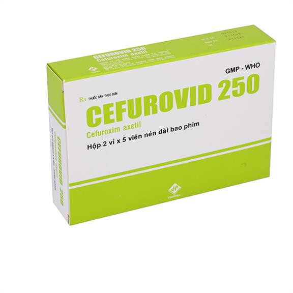 Cefurovid Cefuroxim 250mg Vidipha (H/10v)
