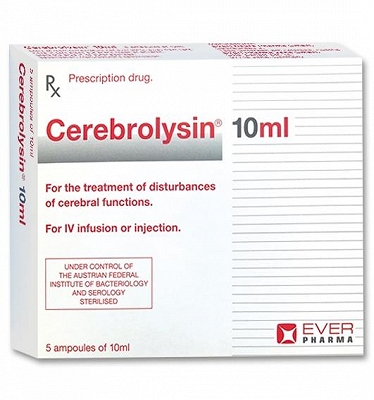 Cerebrolysin 10ml Everpharma (Hộp 5 ống x 10ml)