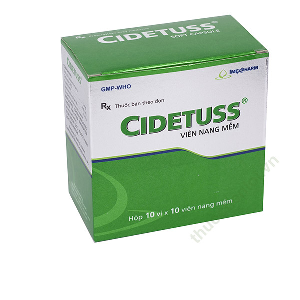 Cidetuss Imexpharm (Hộp 100 viên)