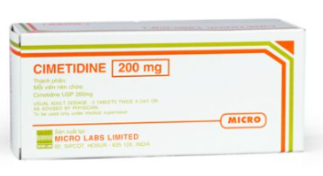 Cimetidine 200mg Micro Labs (Hộp 100 viên)