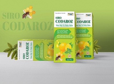 Codaroz Siro Bổ phế giảm ho Hải Dương (Lọ/100ml)