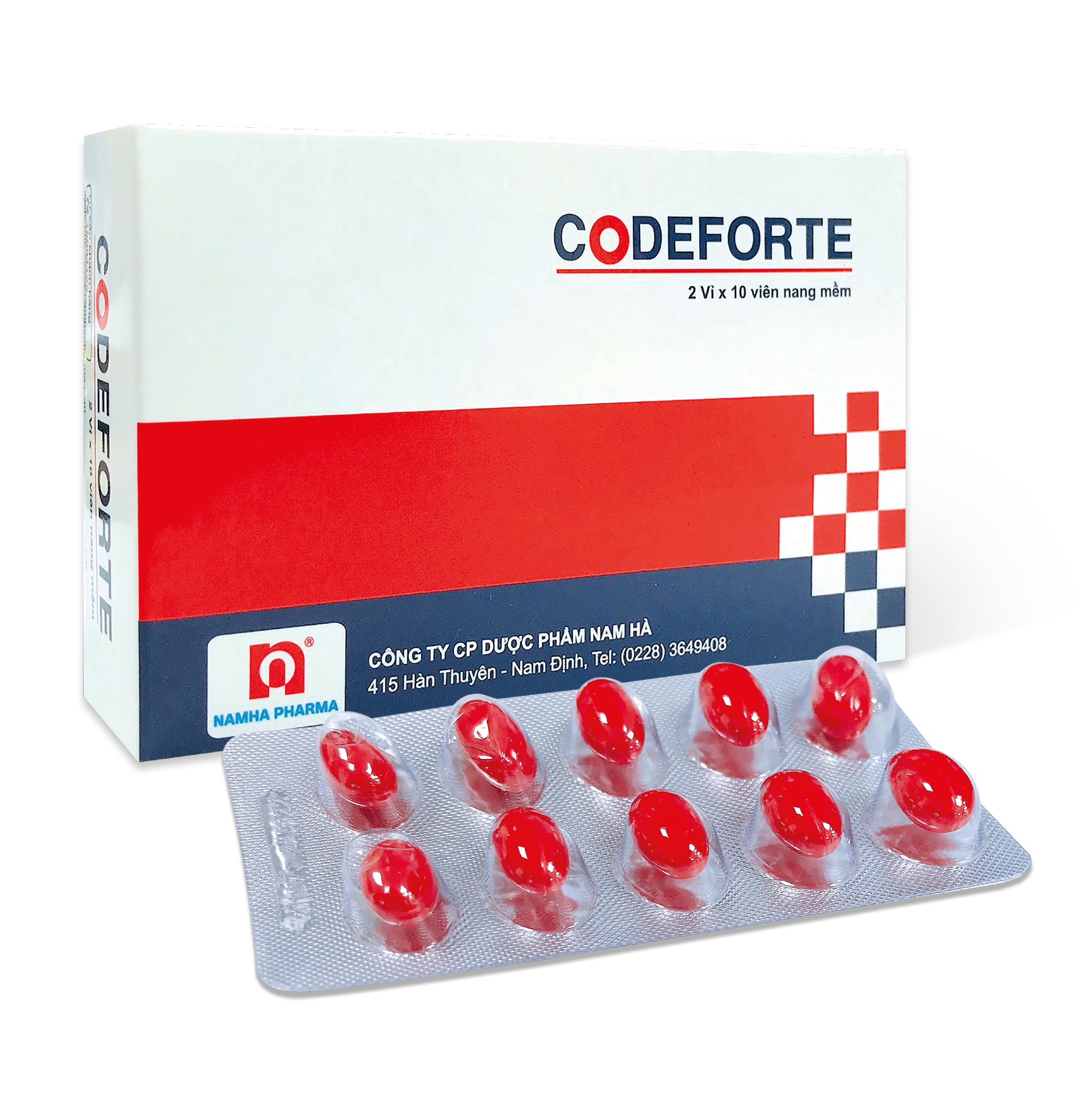 Codeforte Nam Hà (Hộp 20 viên)