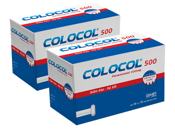 Colocol paracetamol 500mg Sao Kim (H/100v)