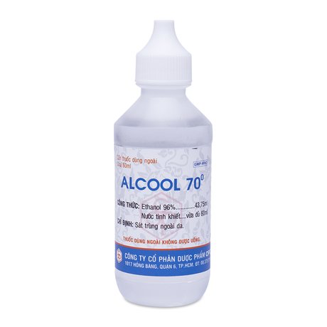 Cồn 70 Độ Trắng OPC (Cọc/10c/60ml)
