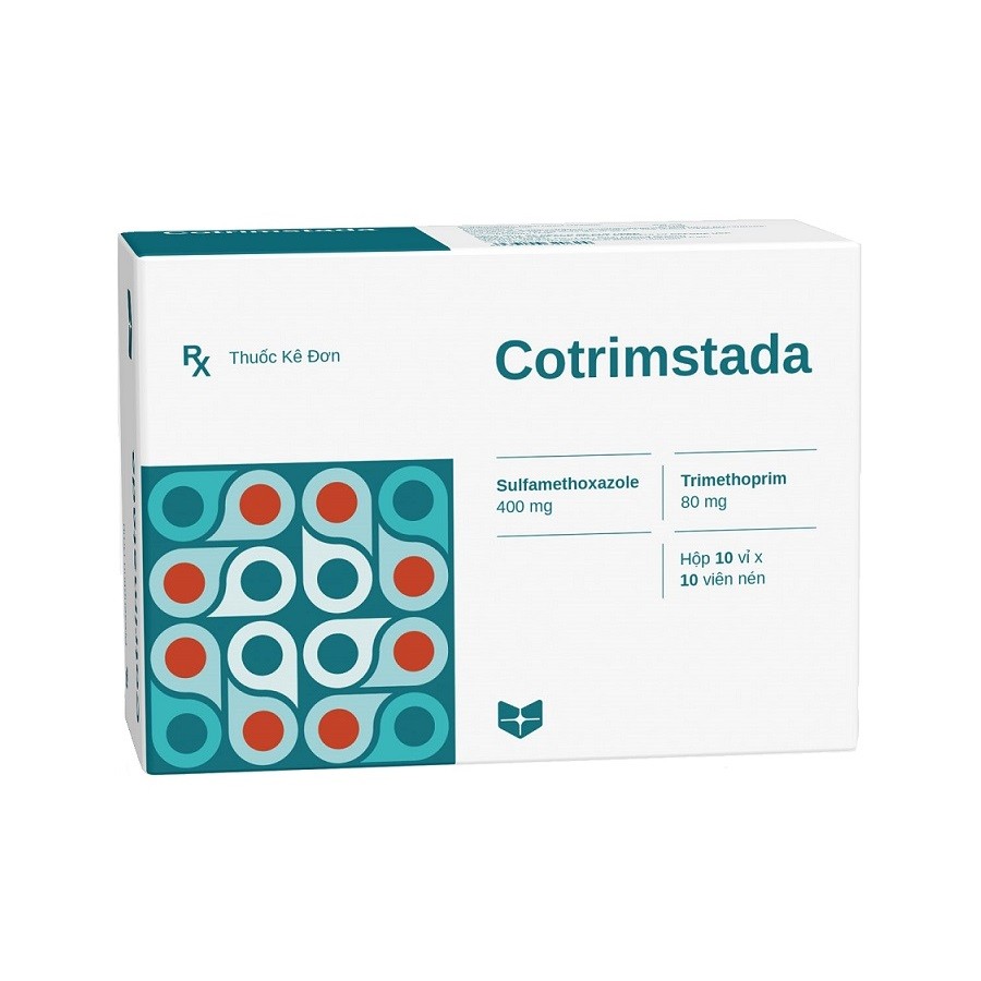 Cotrimoxazole 400/80mg Stella (Hộp 100 viên)