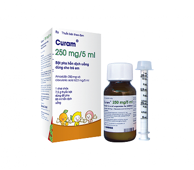 Siro Curam 250mg/5ml Sandoz (Chai 60ml)