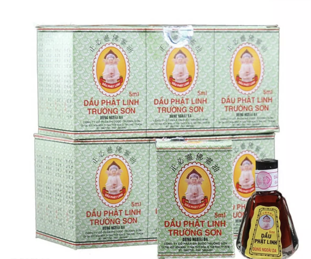 Dầu Phật Linh Trường Sơn (Hộp 12 lọ x 5ml)